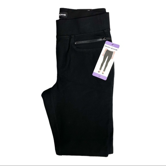 NWT DKNY Jeans Pull-On Ponte Pant - Picture 4 of 4